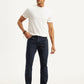 Men's 511 Dark Blue Slim Fit Mid Rise Jeans - 531cf0bed572f358f641b65ea0fb01f5 View