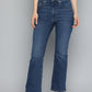 Women's 725 Blue Flared Fit High Rise Jeans - 547035d6-6c8c-4cb3-9e1c-93dc8dc122b41737538493967-Womens-High-Rise-725-Slim-Bootcut-Fit-Blue-Jeans-15817375384-1 View