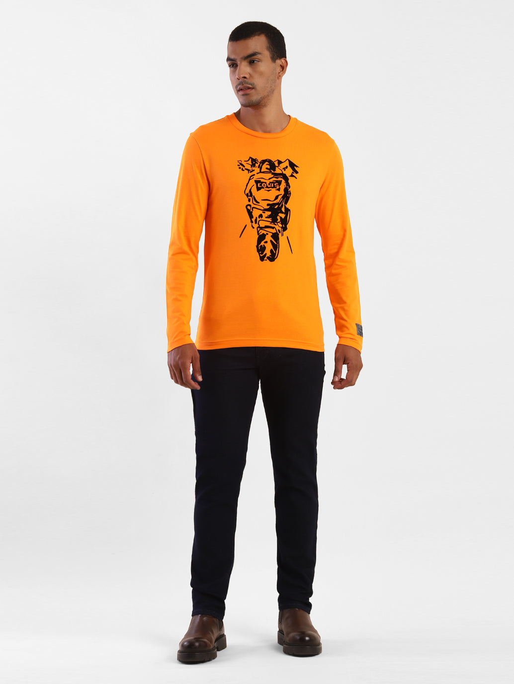 Men's Motorcycle Collection Full-Sleeve Graphic T-shirt - 2ff33cd4-269d-4003-95cc-3acbedbb6575 View