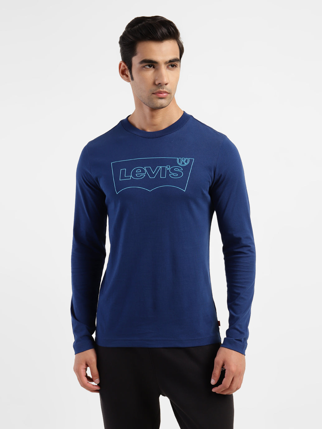 Men's Brand Logo Regular Fit T-shirt