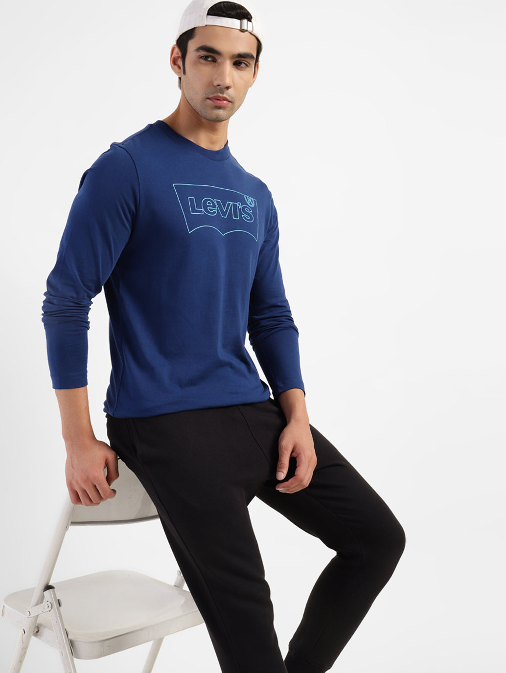 Men's Brand Logo Regular Fit T-shirt - 7e4f846a-1c46-40b7-a240-1c2f2e72969a View