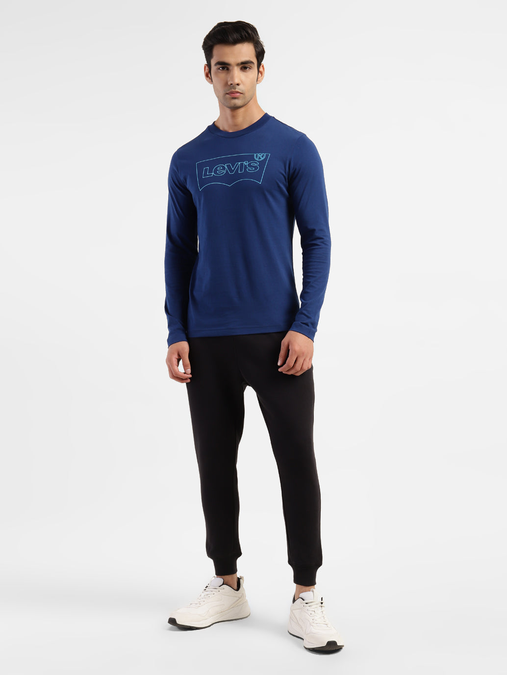 Men's Brand Logo Regular Fit T-shirt - e818cf7d-b27d-432d-9c16-aa0ab93f70da View