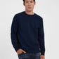 Men's Striped Crew Neck Sweatshirt - ffeedf38-19d9-421e-a60b-4ddf507ff945 View