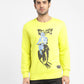 Men's Graphic Print Crew Neck Sweatshirt - 8169208d-40f0-4695-9051-1a455351f920 View