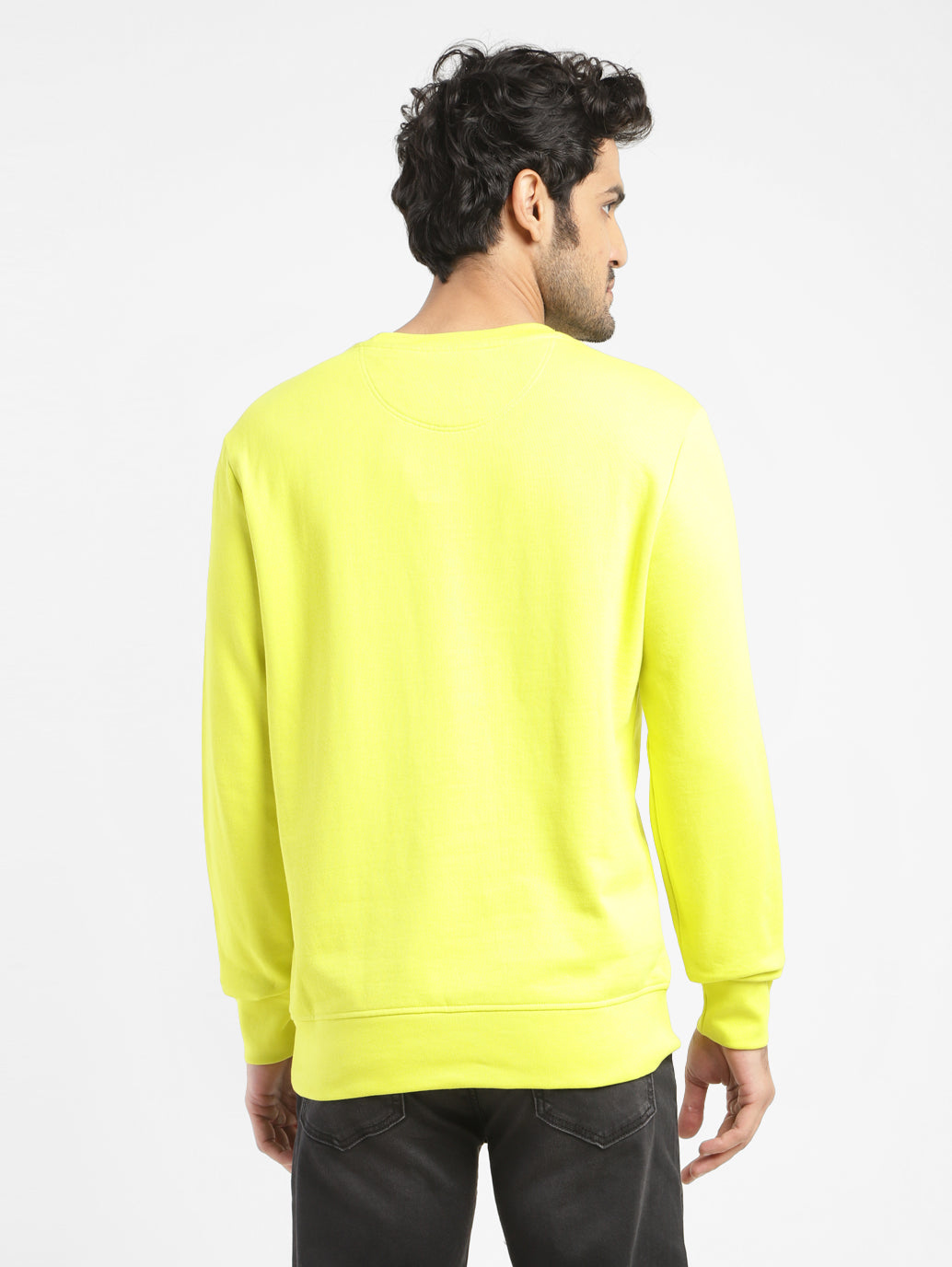 Men's Graphic Print Crew Neck Sweatshirt - 2e4c2bf9-0192-44ba-9158-472b0d7fa5e5 View