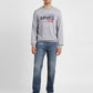 Men's Solid Grey Crew Neck Sweatshirt - 47fa7a90-1e97-4cc7-ae5c-c70ac28df928 View