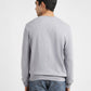 Men's Solid Grey Crew Neck Sweatshirt - d2b0ecaa-c14c-4338-ac80-9455715f1bd4 View