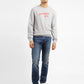 Men's Graphic Print White Crew Neck Sweatshirt - 1b0c12f1-cbf3-4bed-b99e-2e531bc2fb01 View