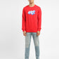 Men's Brand Logo Crew Neck Sweatshirt - 3cdb76e3-9888-4a71-849d-c6b3dc30aad5 View