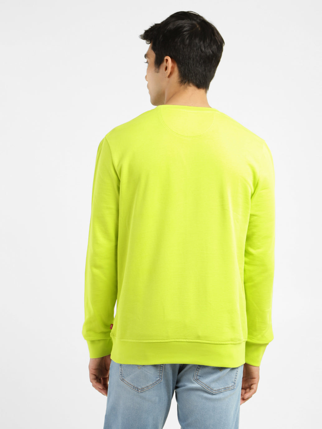 Men's Brand Logo Crew Neck Sweatshirt - 32e557b3-f393-4f19-893c-6e36e7cf3a2e View