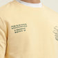Men's Solid Crew Neck Sweatshirt - Detail View