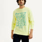 Men's Printed Round Neck Sweatshirt - Styleshot View