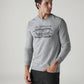 Men's Graphic Print Slim Fit Sweatshirt - Styleshot View