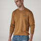 Men's Graphic Print Slim Fit Sweatshirt - Styleshot View