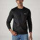 Men's Graphic Print Slim Fit Sweatshirt - Front View