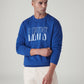 Men's Logo Printed Slim Fit Sweatshirt - Styleshot View