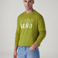 Men's Logo Printed Slim Fit Sweatshirt - Styleshot View