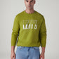 Men's Logo Printed Slim Fit Sweatshirt - Front View