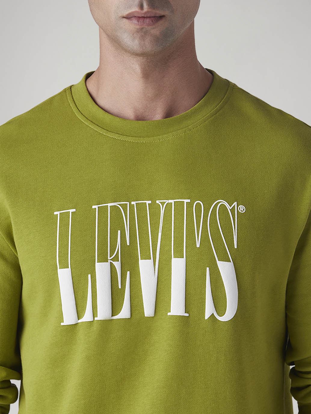 Men's Logo Printed Slim Fit Sweatshirt - 20 View