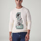 Men's Graphic Print Slim Fit Sweatshirt - Styleshot View