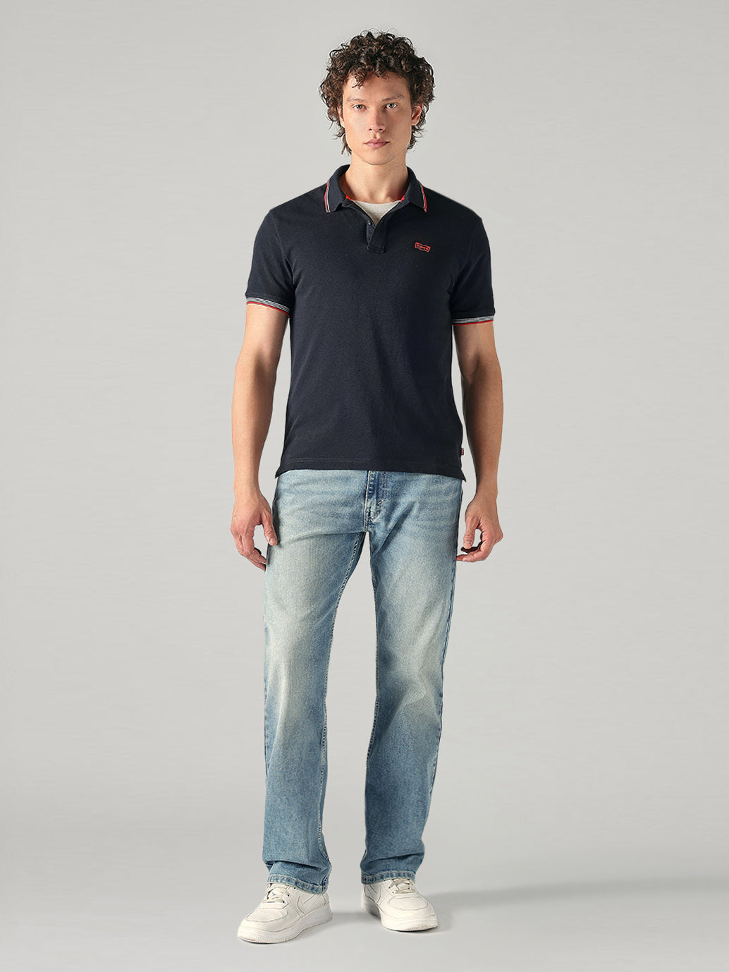 Men's Cotton Slim Fit Solid Pique Polo T shirt - e52564c8-e6c3-4407-935d-206b59e9e7c7 View