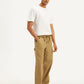 Men's Brown Silver Tab Baggy Mid Rise Jeans - 5e695fdb16e4609e1d8ce670f297cc34 View