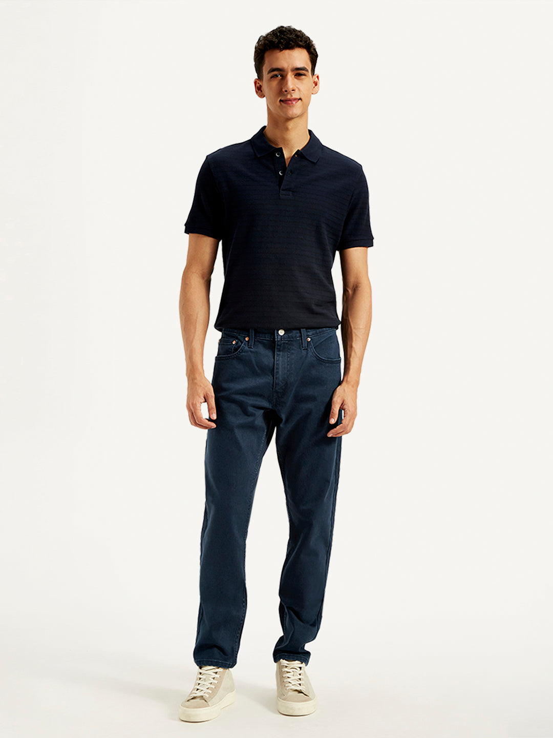 Men's 512 Blue Slim Tapered Fit Mid Rise Jeans - 20 View