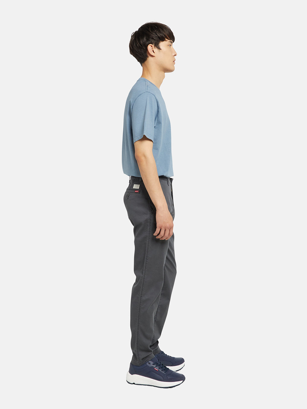 Men's Charcoal Grey Regular Fit Chinos - 642cdb27ff170dec62d3497efd4f747e View