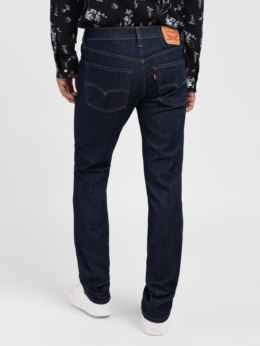 Men's 65504 Blue Skinny Fit Mid Rise Jeans - f6e5f047-438d-4ff1-8682-78ae11ef3eec View
