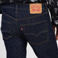 Men's 65504 Blue Skinny Fit Mid Rise Jeans - f4015bb7-8923-4ef5-8a16-359c866d2b02 View