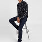 Men's 65504 Blue Skinny Fit Mid Rise Jeans - 61e980f6-311c-4e29-9832-3504d68dfd49 View