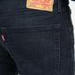 Men's 65504 Blue Skinny Fit Mid Rise Jeans - 278e757a-f527-4027-9c16-5f648f99e900 View