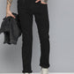 Men's 65504 Black Skinny Fit Mid Rise Jeans - 1 View