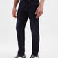 Men's 65504 Blue Skinny Fit Mid Rise Jeans - Side View