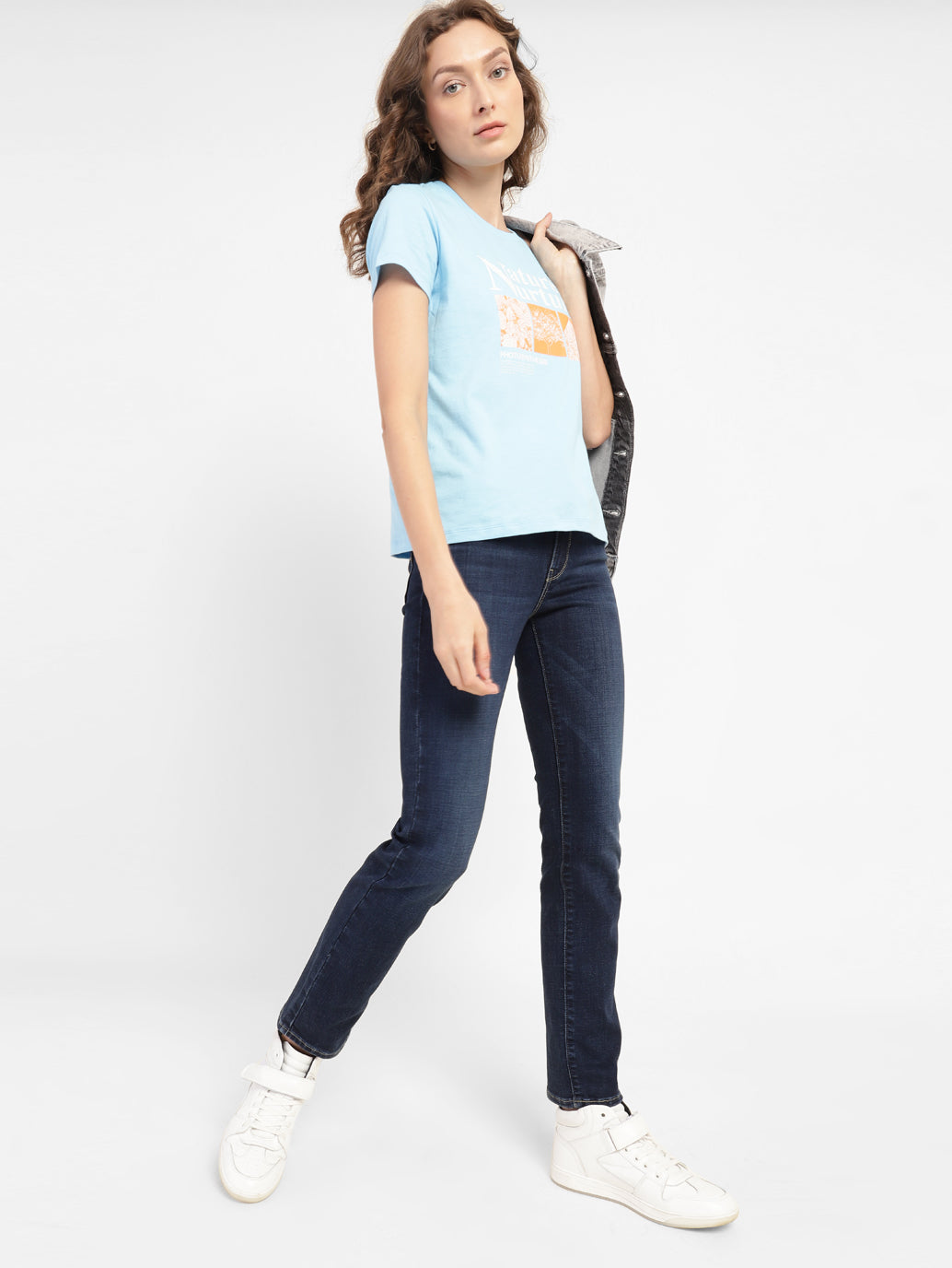 Women's 724 Indigo Straight Fit High Rise Jeans - 284853e0-2dd3-4599-a219-518952db9268 View