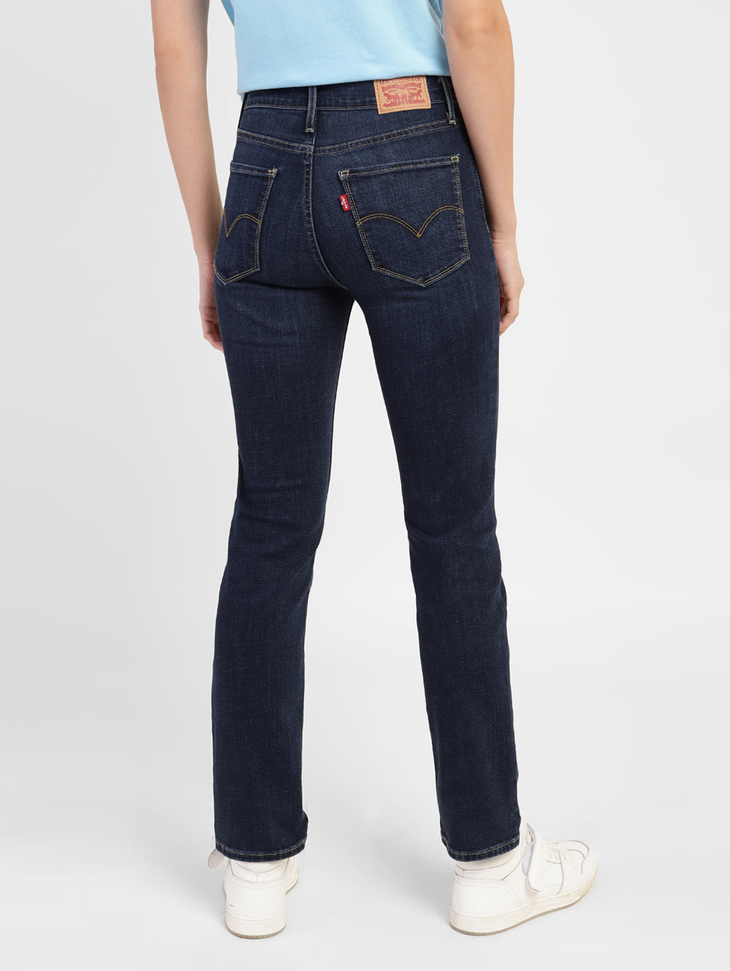 Women's 724 Indigo Straight Fit High Rise Jeans - eda4d74c-af9e-4eb4-8bf1-01dbeebda7df View