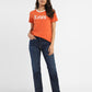 Women's 724 Indigo Straight Fit High Rise Jeans - fc4ccd7f-4487-451b-9c3a-aa230fbc8f2b View