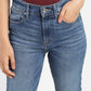 Women's 724 Blue Straight Fit High Rise Jeans - 27550323-109b-446e-83b9-b1b7b66d2f53 View