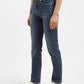 Women's 724 Blue Straight Fit High Rise Jeans - 0aa0bbda-5bde-4c96-9e97-9dea8f070274 View