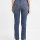 Women's 724 Blue Straight Fit High Rise Jeans - 289e4dd6-744f-48ba-99f4-bd984942fcd7 View