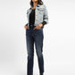 Women's 724 Blue Straight Fit High Rise Jeans - 2ec0c408-3794-4ce9-bcaa-33b9cf08a859 View