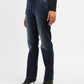 Women's 724 Blue Straight Fit High Rise Jeans - 3e385001-0506-4921-bcae-62363075a91e View
