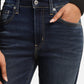 Women's 724 Blue Straight Fit High Rise Jeans - c6001e8f-5ff6-4203-ac48-f317d6a27f85 View