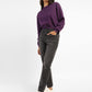 Women's 724 Grey Straight Fit High Rise Jeans - StyleShot View
