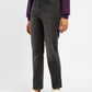 Women's 724 Grey Straight Fit High Rise Jeans - 9ac149fa-c4b0-4a53-b6fd-fff1d8bda738 View