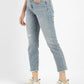 Women's 724 Blue Straight Fit High Rise Jeans - 12504657-6cee-492c-b11a-420acfb84778 View