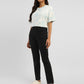 Women's 724 Black Straight Fit High Rise Jeans - 1c0940a5-15b5-4802-8daa-9bb98ffad0ae View