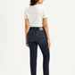 Women's 724 Blue Slim Straight Fit High Rise Jeans - 537b1f51-e73b-4931-896b-effea744ee08 View