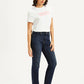 Women's 724 Blue Slim Straight Fit High Rise Jeans - f86bf563-ff33-4461-9d04-1121227c1588 View