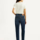Women's 724 Navy Slim Straight Fit High Rise Jeans - Back View